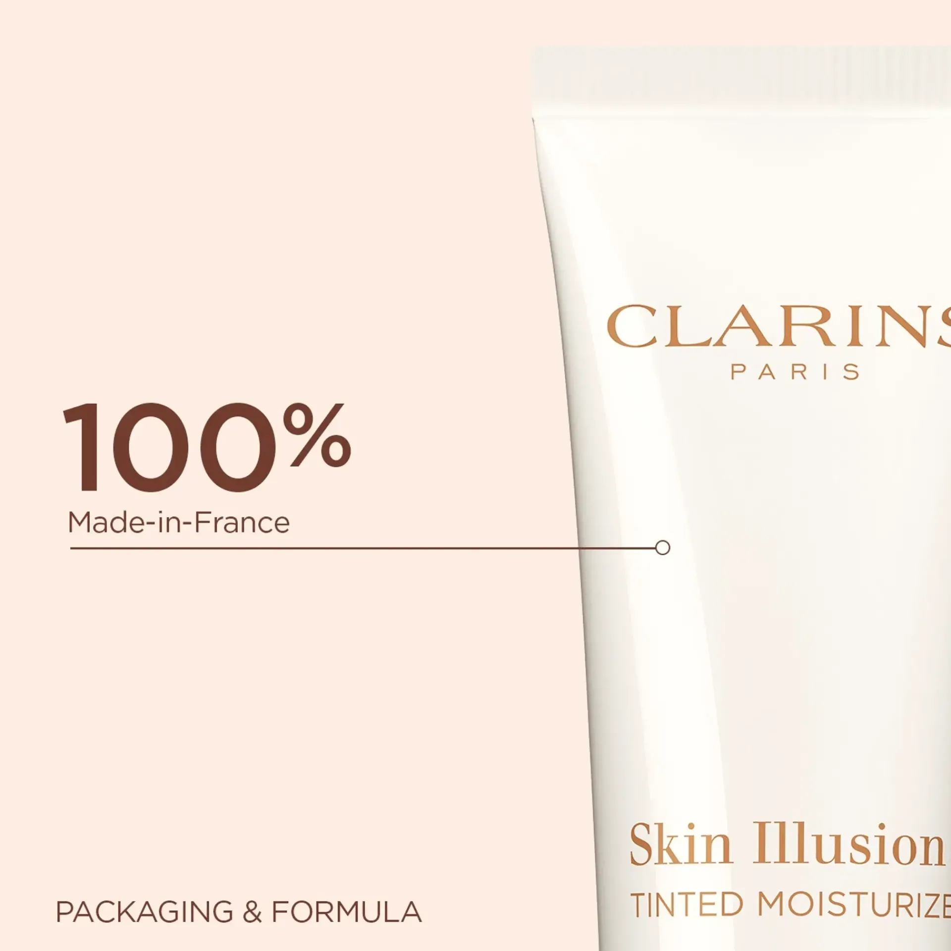 Clarins Kasvomeikit<Skin illusion tinted moisturizer SPF 25 sävytetty päivävoide 40 ml