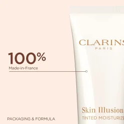 Clarins Kasvomeikit<Skin illusion tinted moisturizer SPF 25 sävytetty päivävoide 40 ml