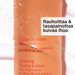 Clarins Kasvojenhoito<Soothing Toning Lotion rauhoittava kasvovesi täyttöpakkaus 400 ml