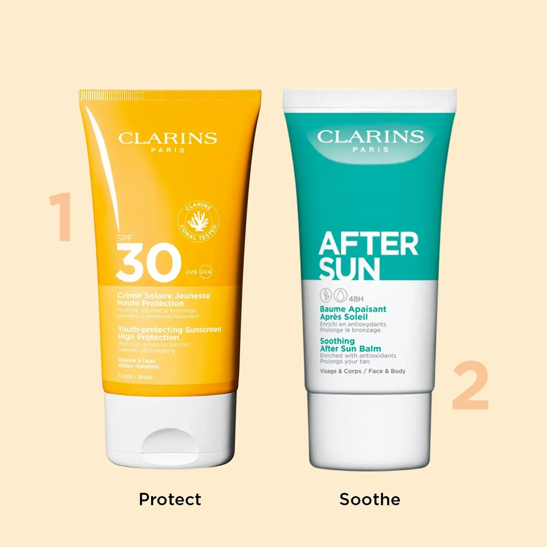 Clarins Aurinkotuotteet<Sun Body Youth protecting sunscreen spf30 aurinkovoide 150ml
