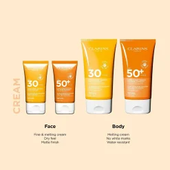 Clarins Aurinkotuotteet<Sun Body Youth protecting sunscreen spf50+ aurinkovoide 150ml