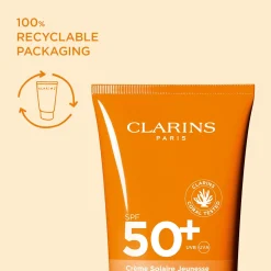 Clarins Aurinkotuotteet<Sun Body Youth protecting sunscreen spf50+ aurinkovoide 150ml