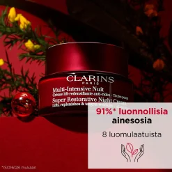 Clarins Kasvojenhoito<Super Restorative Night Cream yövoide 50 ml