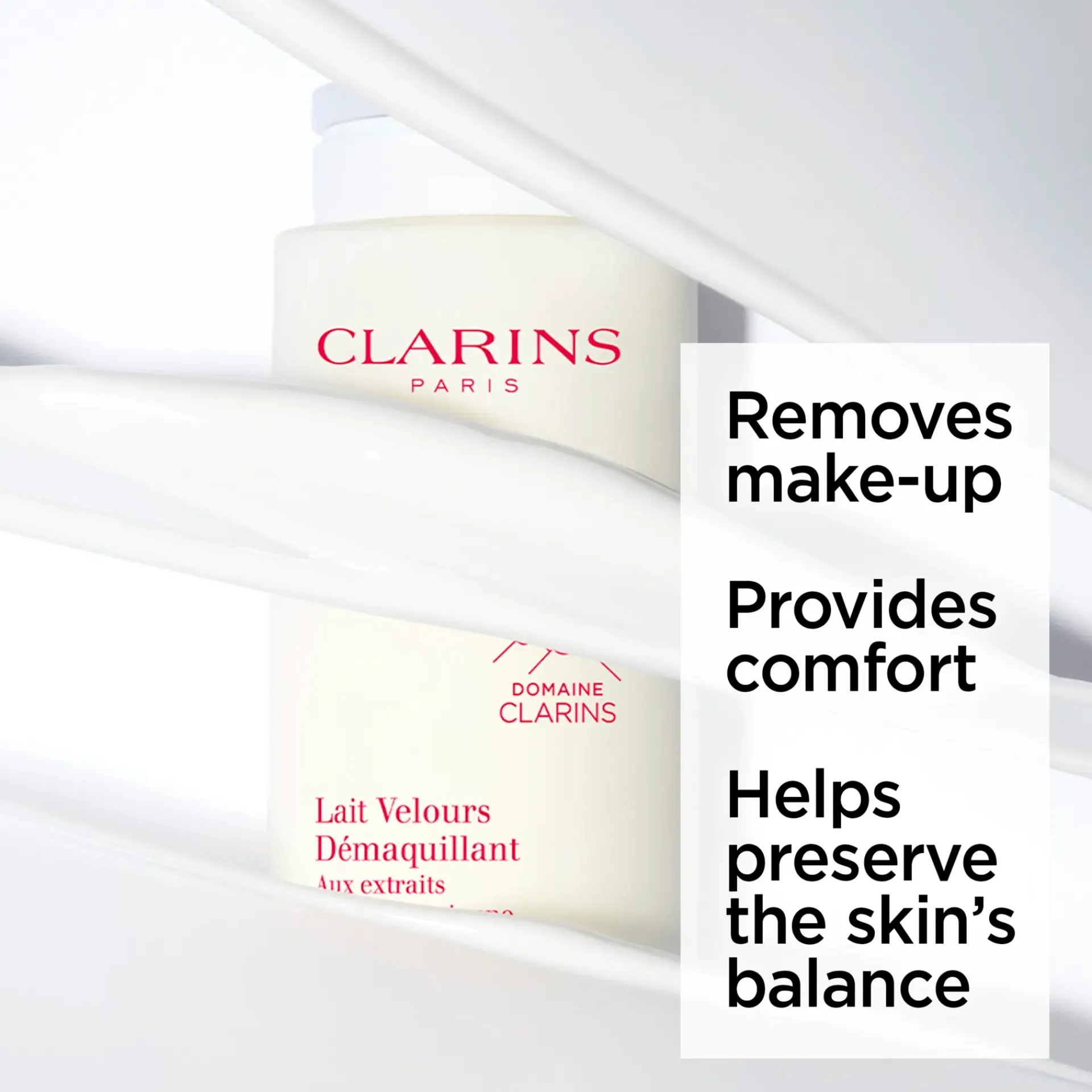 Clarins Kasvojenhoito<Velvet Cleansing Milk puhdistusemulsio 400 ml