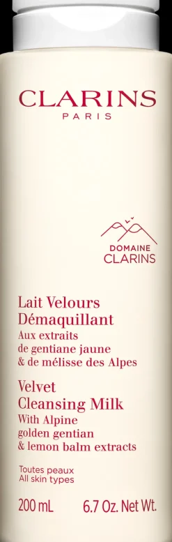 Clarins Kasvojenhoito<Velvet Cleansing Milk puhdistusemulsio 200 ml