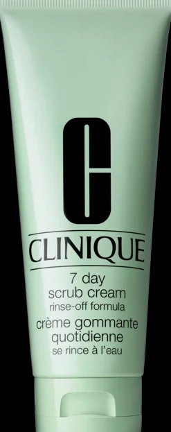 Clinique Hajusteettomat Ihonhoidon Tuotteet|Kasvojenhoito<7 Day Scrub Cream Rinse-Off Formula kuorintavoide 100 ml