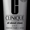 Clinique Hajusteettomat Ihonhoidon Tuotteet|Kasvojenhoito<All About Clean 2-in-1 Charcoal Mask + Scrub kasvonaamio 100 ml