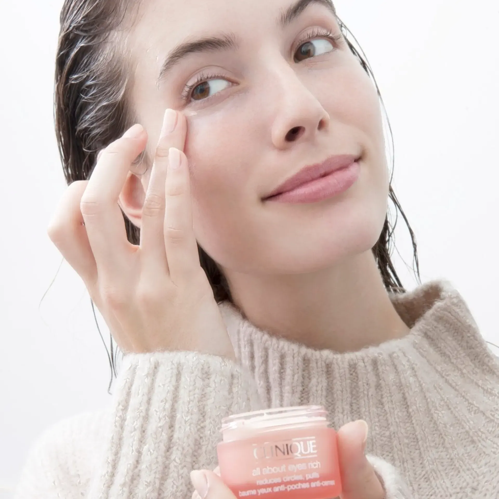 Clinique Ihonhoidon Tehoaineet|Kasvojenhoito<All About Eyes Rich silmänympärysvoide 15 ml