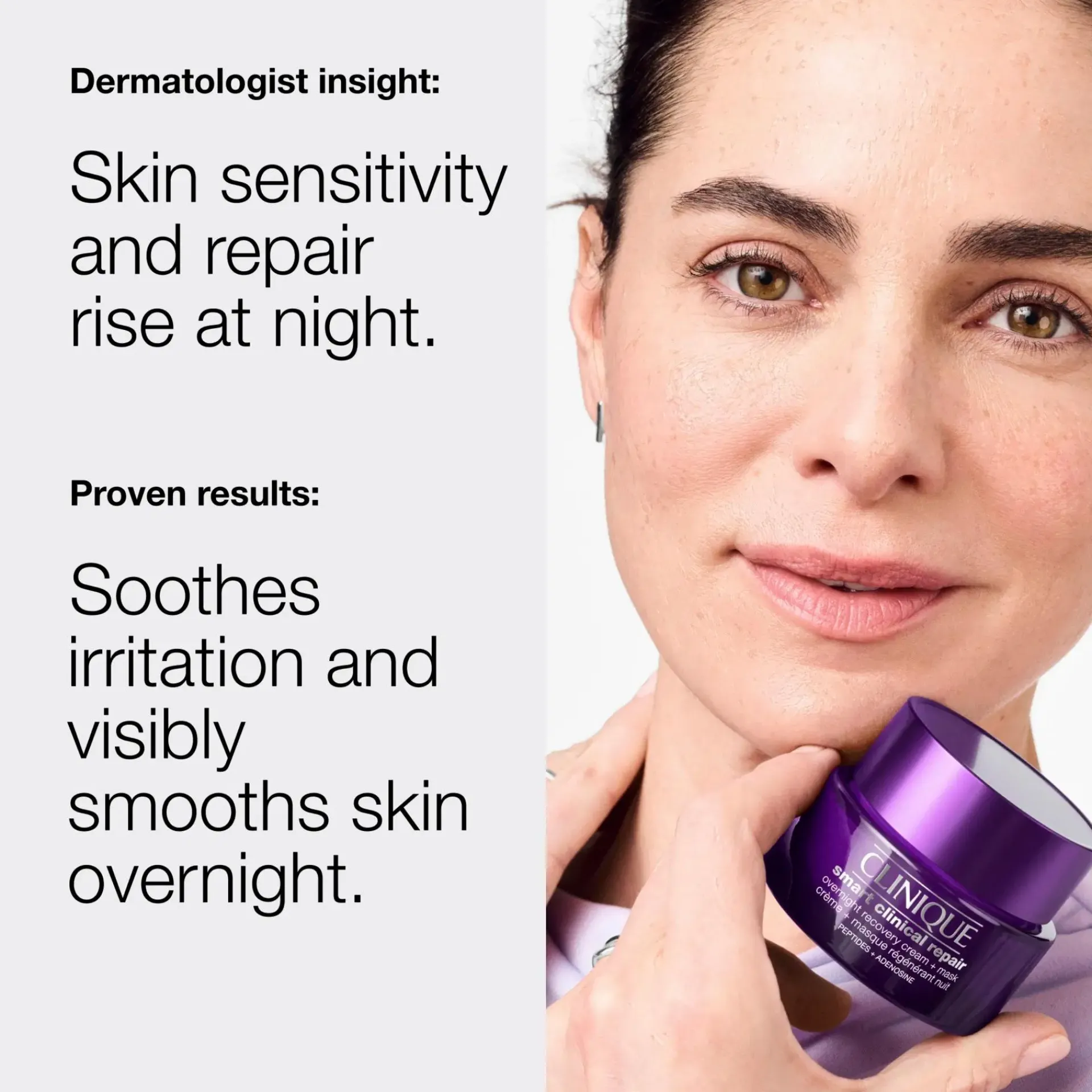 Clinique Kasvojenhoito<Smart Clinical Repair Overnight Recovery Cream and Mask yövoide 50 ml