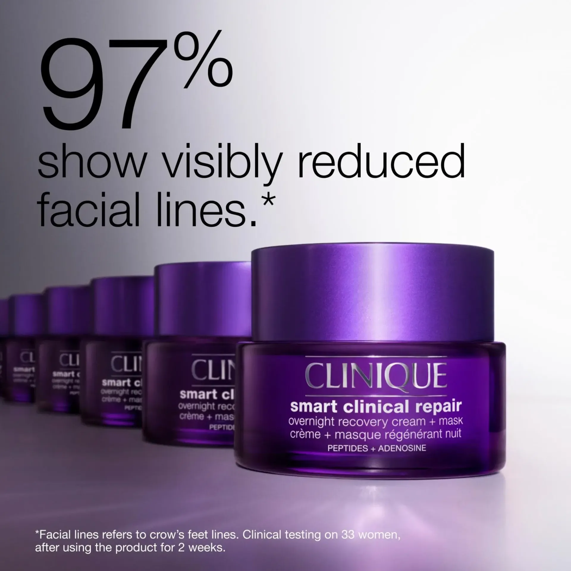Clinique Kasvojenhoito<Smart Clinical Repair Overnight Recovery Cream and Mask yövoide 50 ml