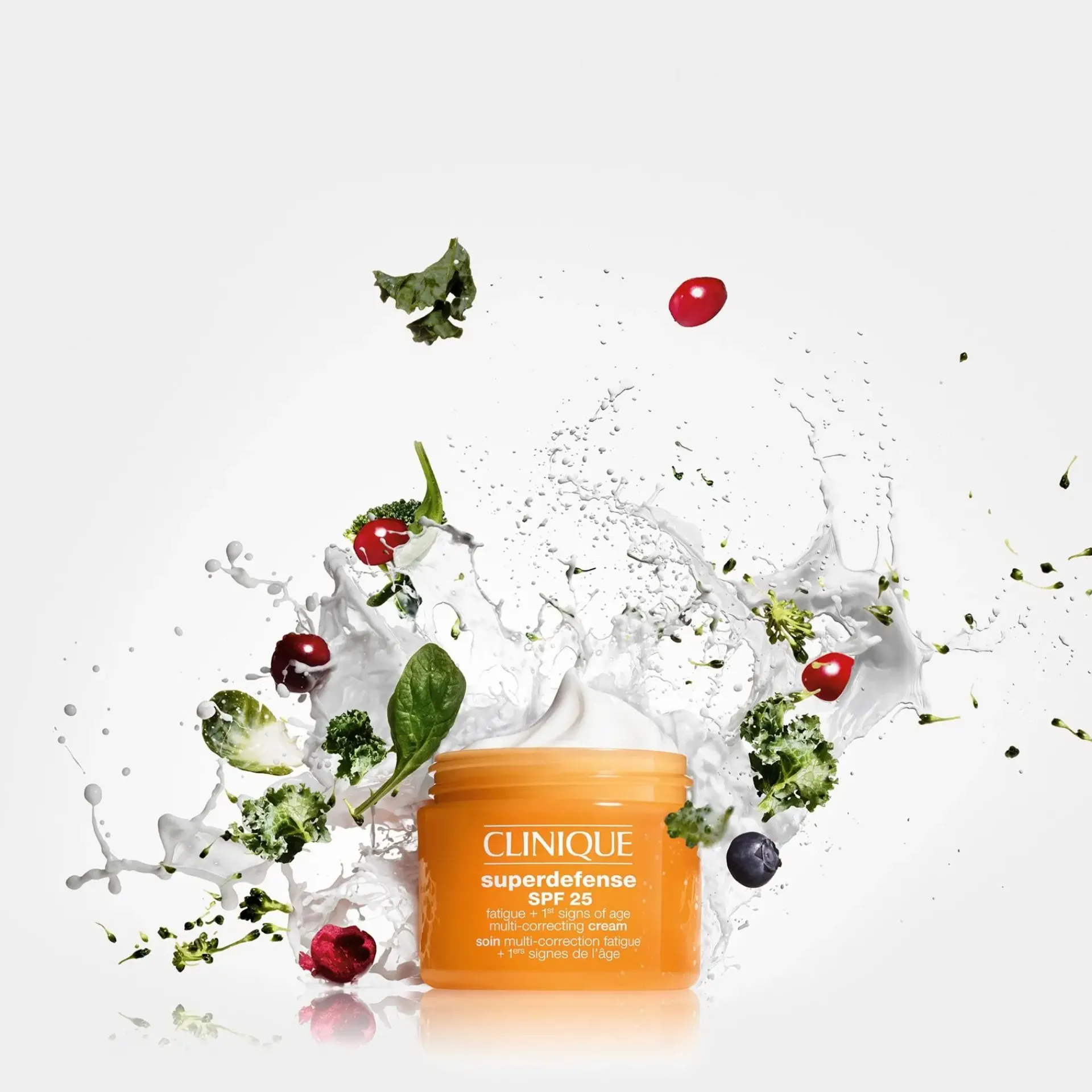 Clinique Hajusteettomat Ihonhoidon Tuotteet|Kasvojenhoito<Superdefense Cream SPF 25 skin type 1/2 päivävoide 30 ml