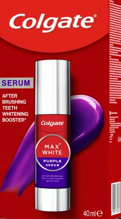 Colgate Suuhygienia|Suuhygienia<Max White Purple Serum 40ml