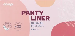 Coop Kuukautiset Ja Intiimihygienia<pikkuhousunsuoja Normal 32 kpl