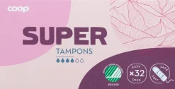 Coop Kuukautiset Ja Intiimihygienia<tamponi super 32 kpl