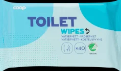 Coop Kuukautiset Ja Intiimihygienia<Toilet kosteuspyyhe 40 kpl