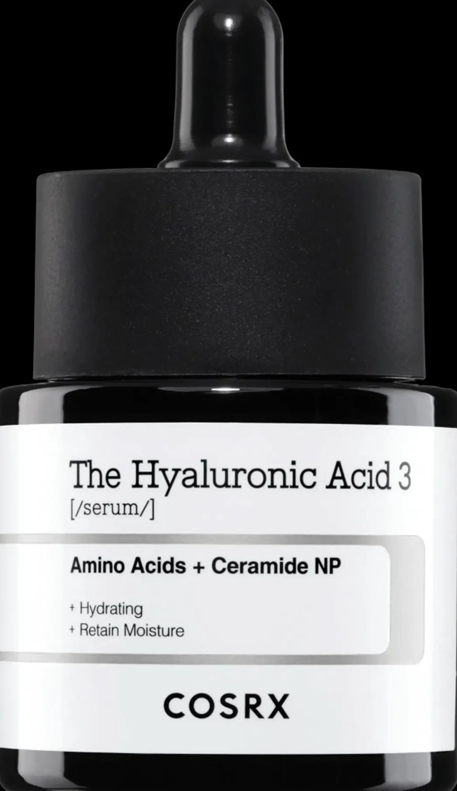 COSRX Korealainen Ihonhoito|Ihonhoidon Tehoaineet<The Hyaluronic Acid 3 Serum 20 ml