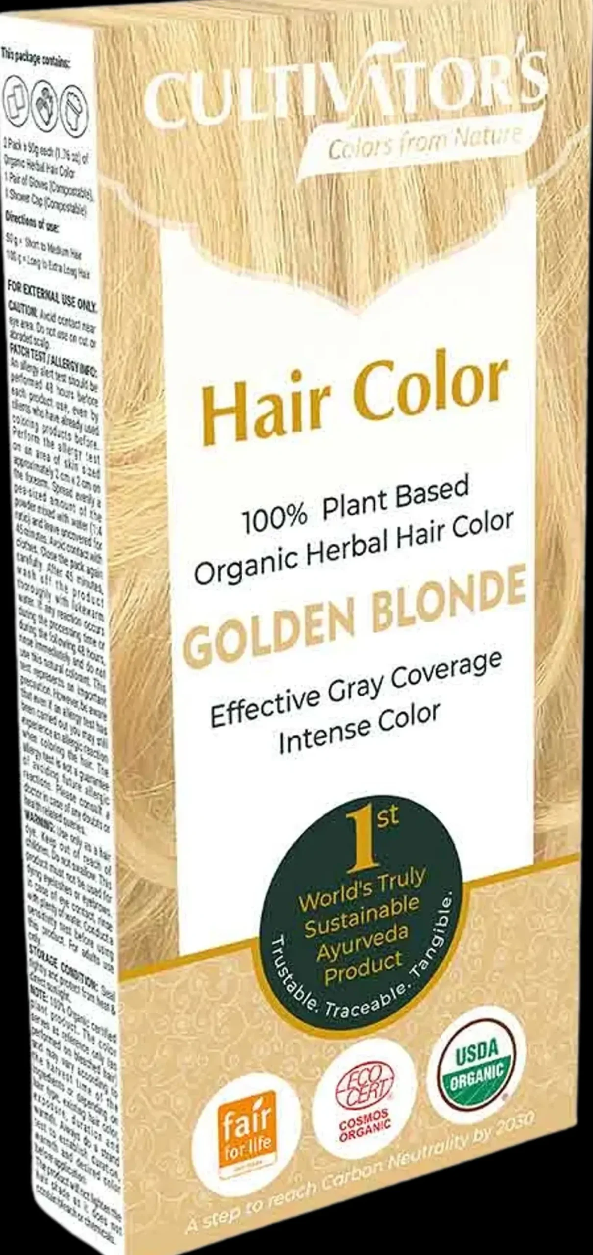 Cultivators Hiusvärit<Cultivator's Hair Color Kasviväri Golden Blonde 100g