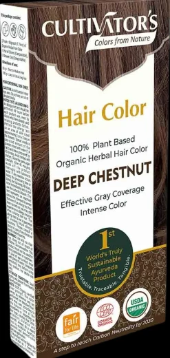 Cultivators Hiusvärit<Hair Color Kasviväri Deep Chestnut 100g