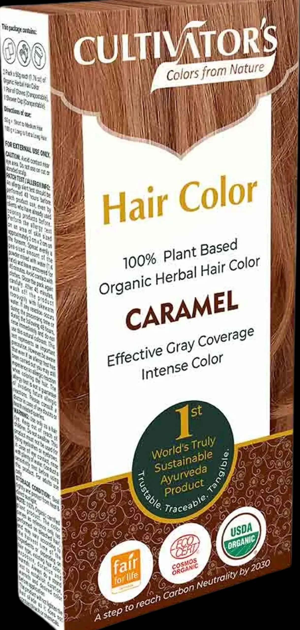 Cultivators Hiusvärit<Cultivator's Hair Color Kasviväri Caramel 100g