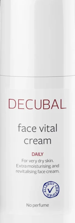 Decubal Hajusteettomat Ihonhoidon Tuotteet|Kasvojenhoito<Face Vital Cream kasvovoide 50 ml