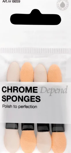 Depend Kynsimeikit Ja Kynsienhoito<Chrome Sponges -sieni 4 kpl nr 6659