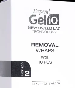 Depend Kynsimeikit Ja Kynsienhoito<Gel iQ Removal Wraps Foil 10 kpl nr 2905