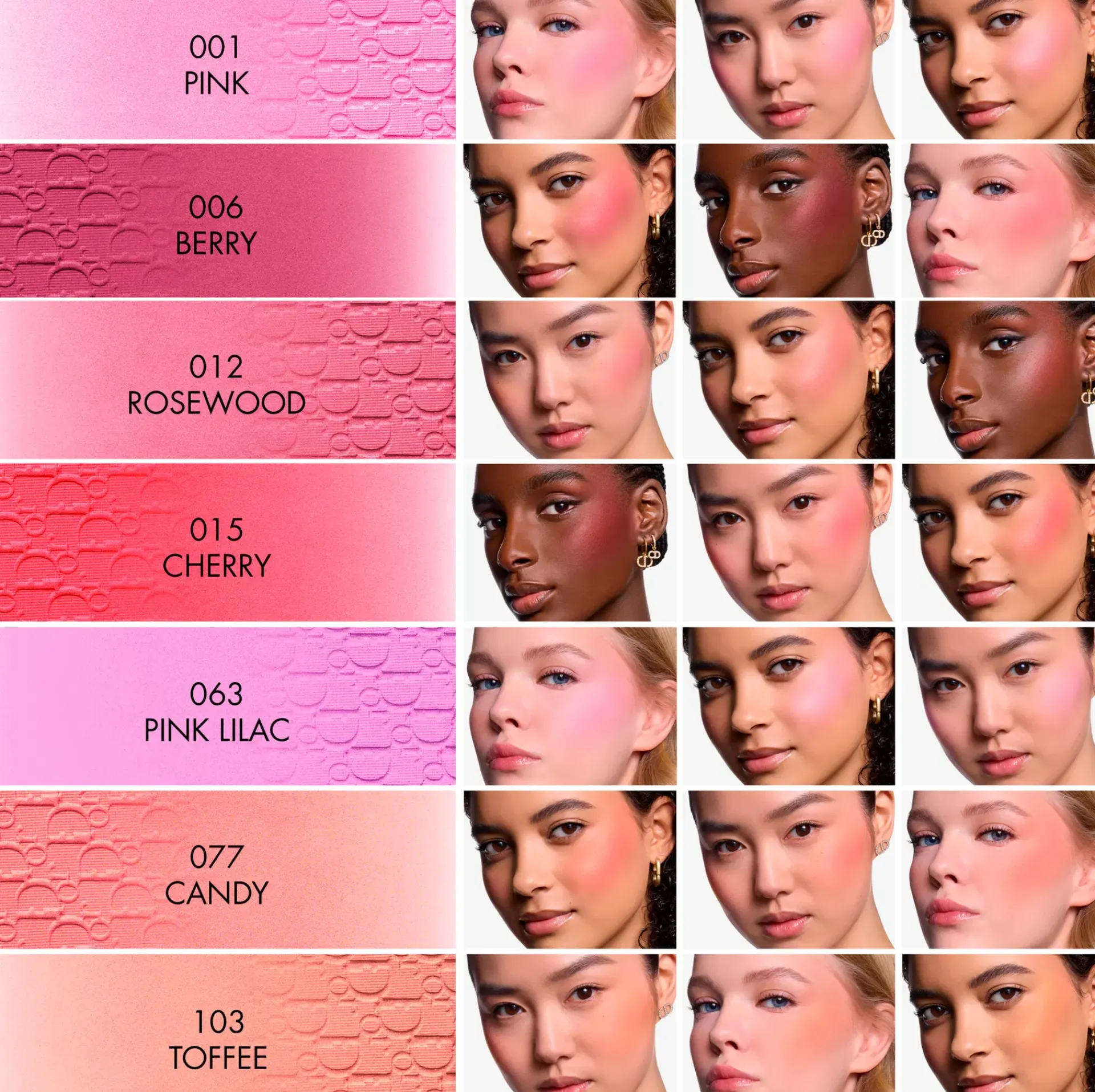DIOR Kasvomeikit<Backstage Rosy Glow Blush poskipuna 4.4 g