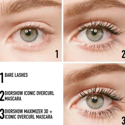 DIOR Silmämeikit<show iconic overcurl waterproof mascara vedenkestävä ripsiväri 091 black 6g