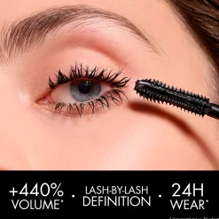 DIOR Silmämeikit<show Overvolume Extreme Volume Mascara – 24-Hour Wear – Lash-by-Lash Definition ripsiväri 8.5 g 090 BLACK