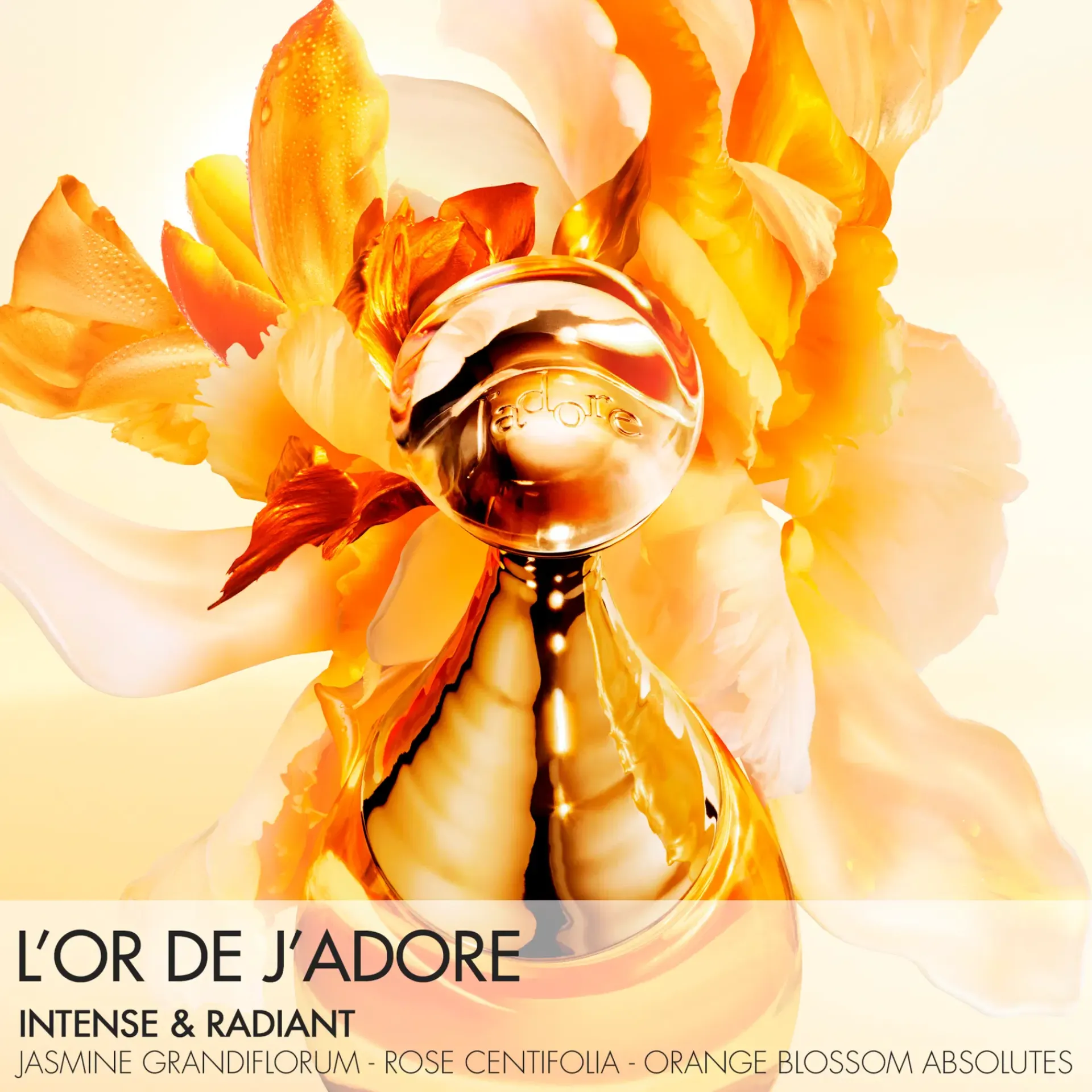 DIOR Hajuvedet<J’adore l’Or Fragrance with Floral Notes tuoksu 80 ml