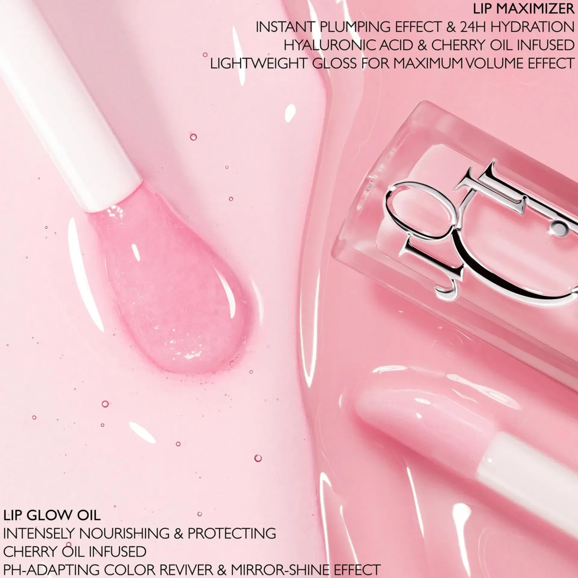 DIOR Huulimeikit<Lip Glow Oil Nourishing glossy lip oil huuliöljy 6 ml