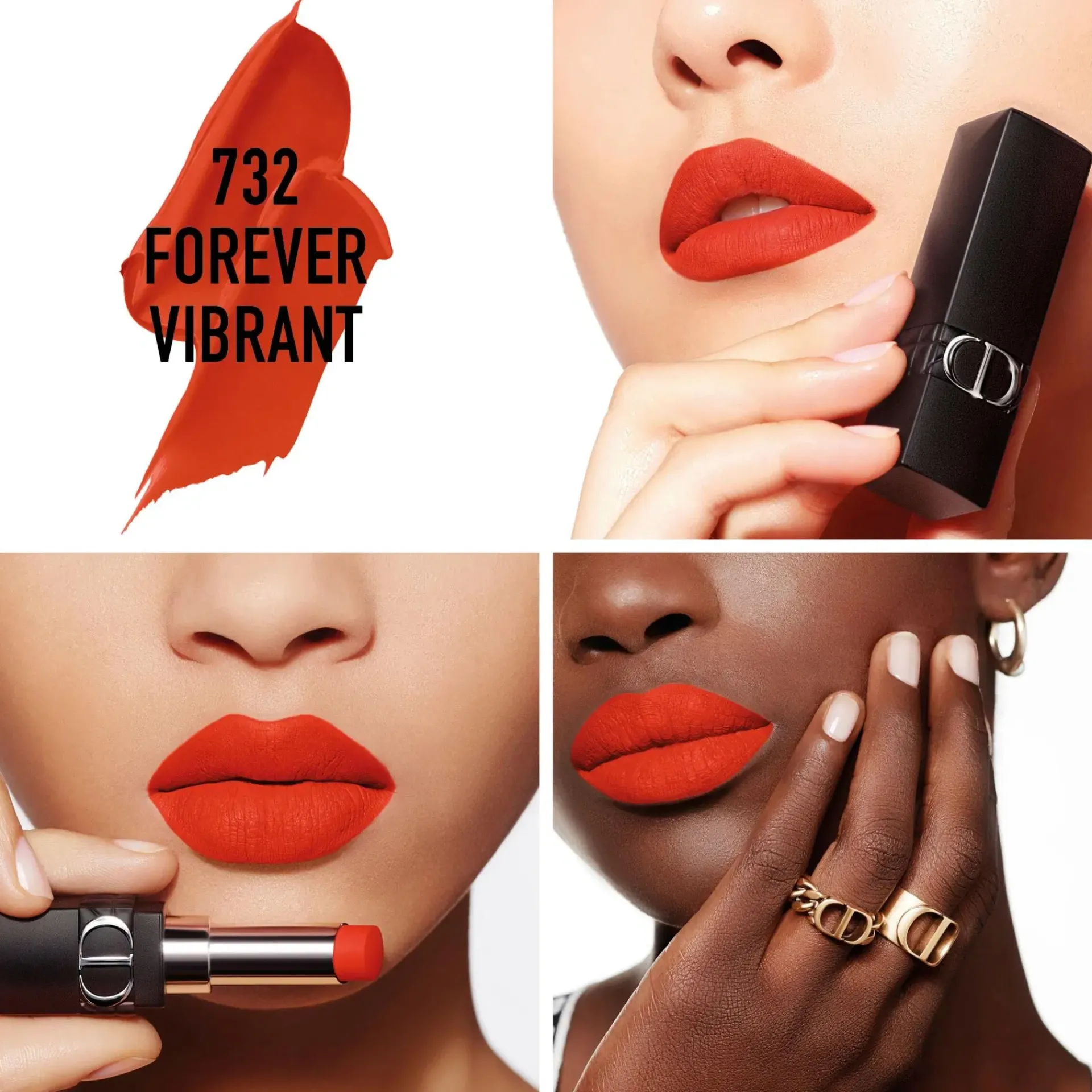 DIOR Huulimeikit<Rouge Forever Transfer-Proof Lipstick huulipuna 3,5 g