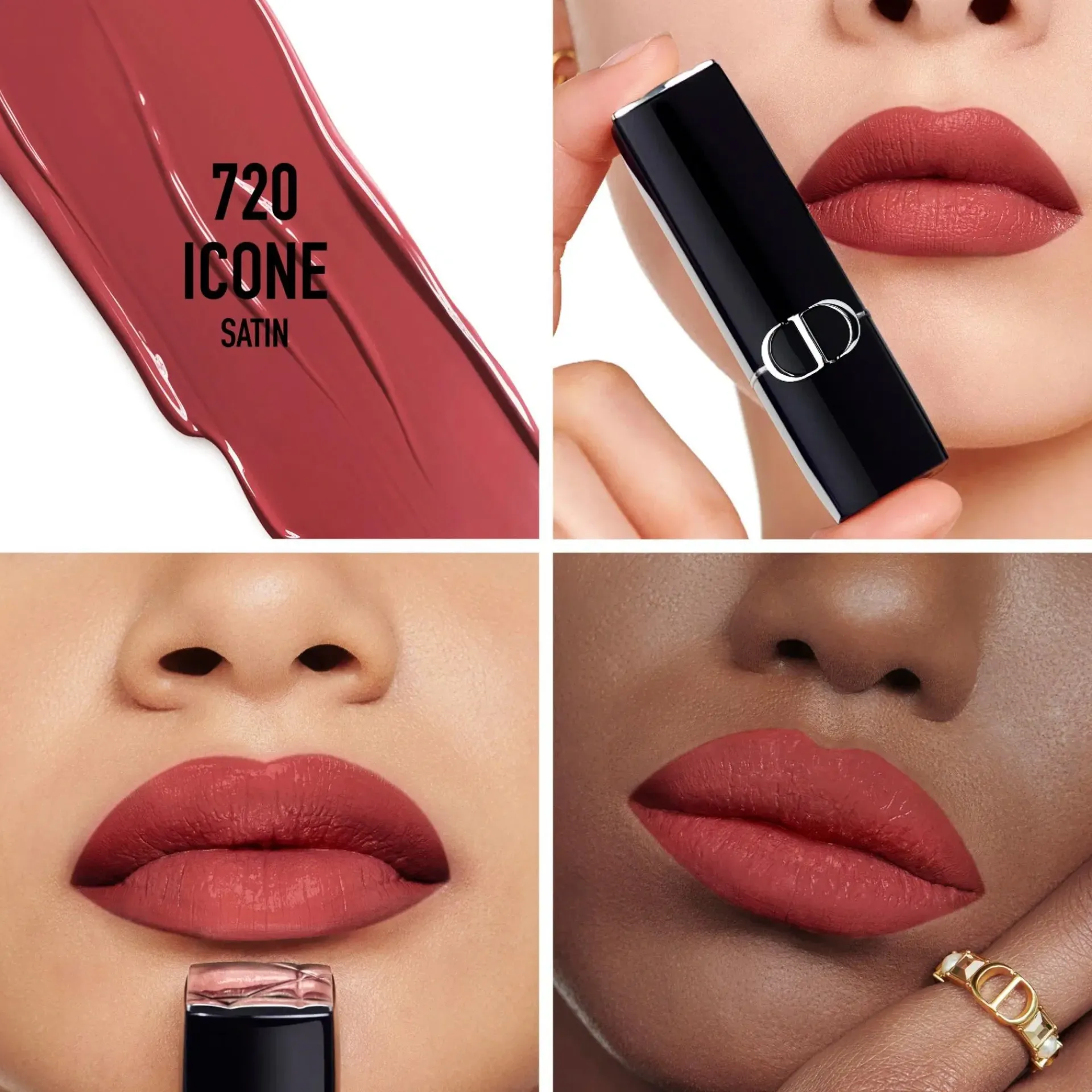 DIOR Meikkien Täyttöpakkaukset|Huulimeikit<Rouge Lipstick Satin Refill huulipunan täyttö 3,5 g