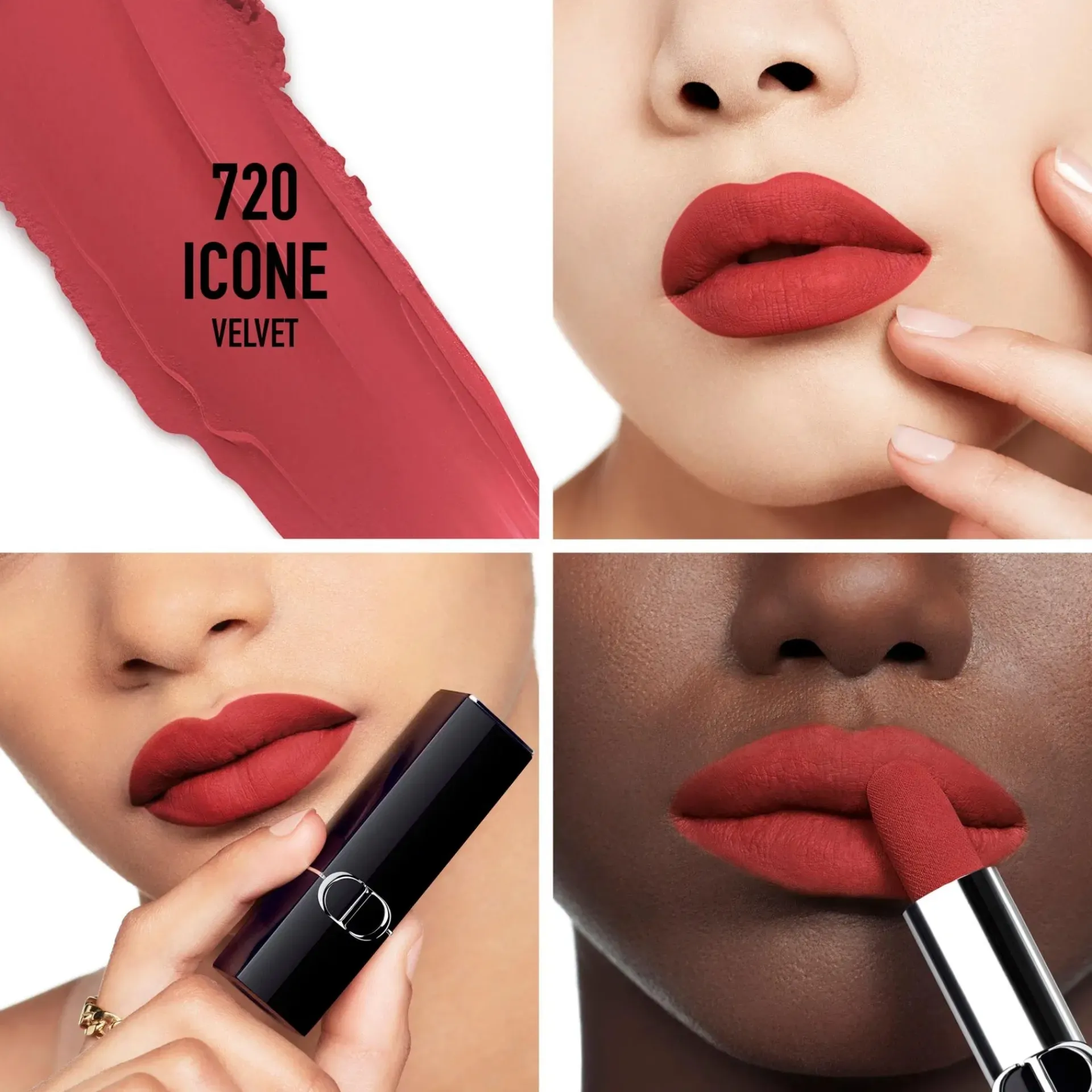 DIOR Meikkien Täyttöpakkaukset|Huulimeikit<Rouge Lipstick Velvet Refill huulipunan täyttö 3,5 g