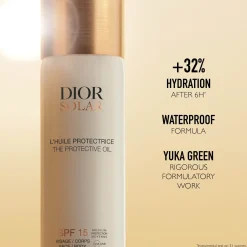 DIOR Aurinkotuotteet<Solar The Protective Face and Body Oil SPF 15 aurinkosuojaöljy 125 ml