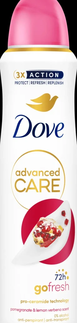 Dove Vartalonhoito<72h Advanced Care Pomegranate & Lemon Verbena Antiperspirantti Deodorantti Spray 150 ML