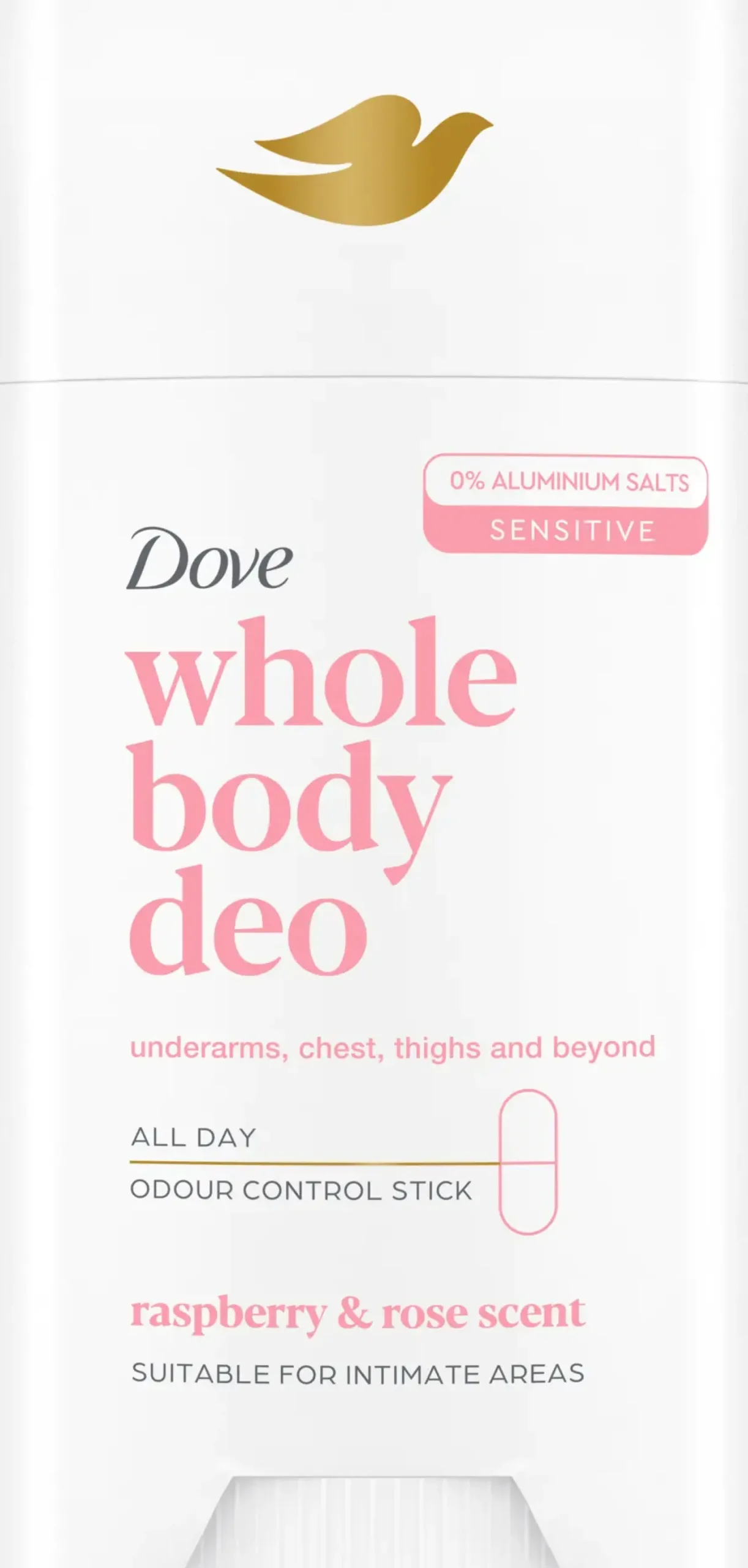 Dove Vartalonhoito<Whole Body Raspberry & Rose deodorantti stick 75 ml