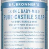 Dr. Bronner's Käsienhoito<Dr Bronner's Pure Castile liquid soap Baby-Mild Kastilian nestesaippua tuoksuton 240 ml