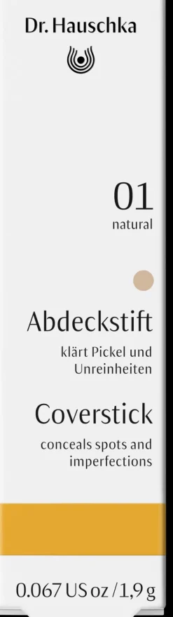 Dr. Hauschka Ihonhoito|Kasvojenhoito<Coverstick peitepuikko 01 Natural 1,9 g