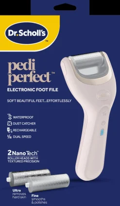 Scholl Jalkojenhoito<Dr. 's Pedi Perfect Elektroninen jalkaraspi