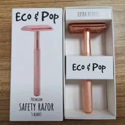 Eco u0026 Pop Karvanpoisto<Eco & Pop Premium kestoshaver ruusukulta metalli