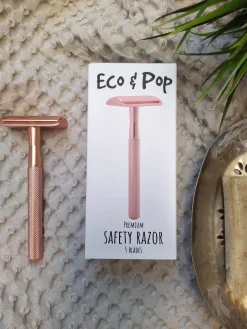 Eco u0026 Pop Karvanpoisto<Eco & Pop Premium kestoshaver ruusukulta metalli