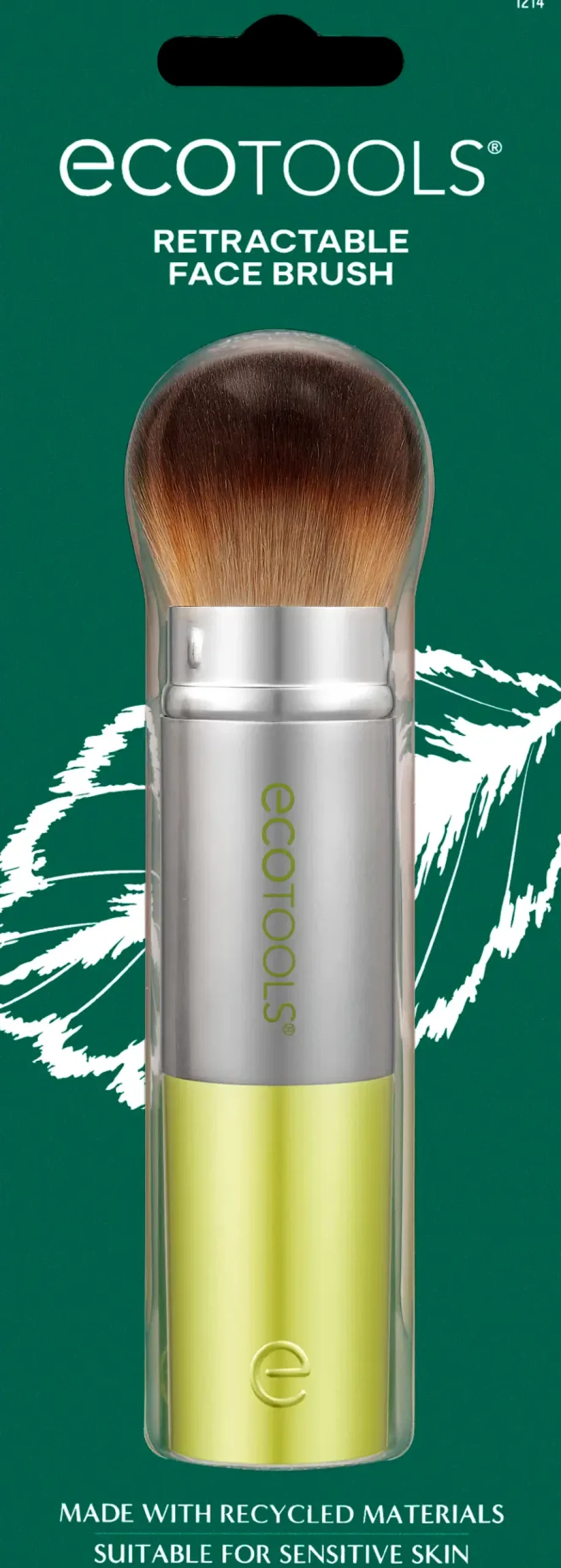 EcoTools Meikkisiveltimet Ja -Välineet<Retractable kabuki -Kabukisivellin hylsyllä