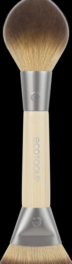 EcoTools Meikkisiveltimet Ja -Välineet<Sculpt + Bronze Dual-Ended Brush -kaksipäinen meikkisivellin