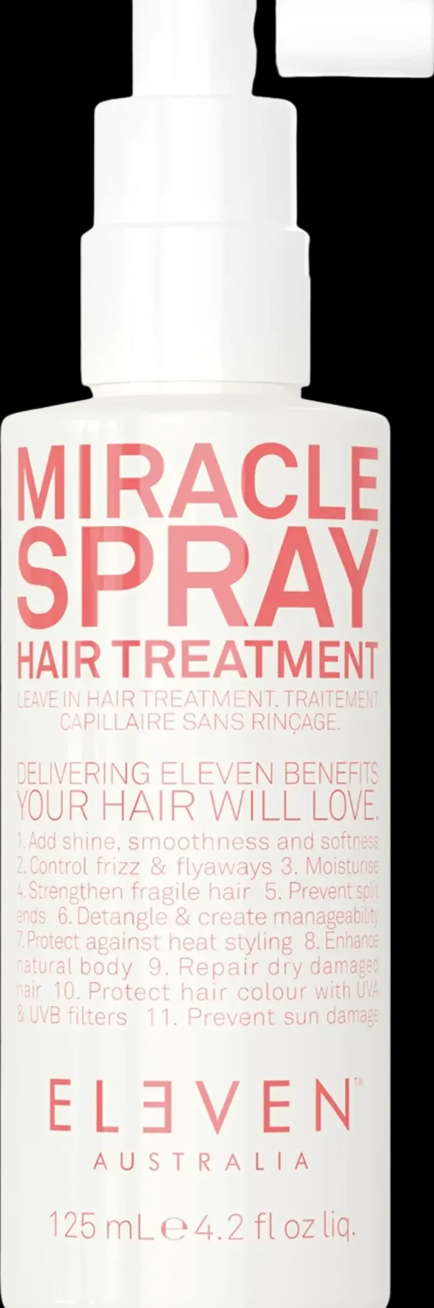 ELEVEN Australia Hiustenhoito|Kampaamotuotteet<ELEVAN Australia Miracle Spray Treatment jätettävä hoitosuihke 125 ml