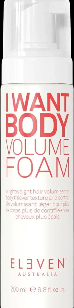 ELEVEN Australia Hiusten Muotoilutuotteet|Kampaamotuotteet<I Want Body Foam volyymivaahto 200 ml