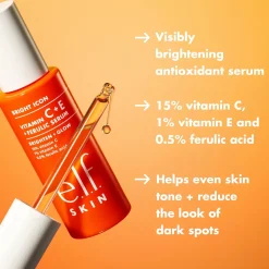 e.l.f. Kasvojenhoito<Bright Icon Vitamin C+E+Ferulic Brightening Serum 30 ml seerumi