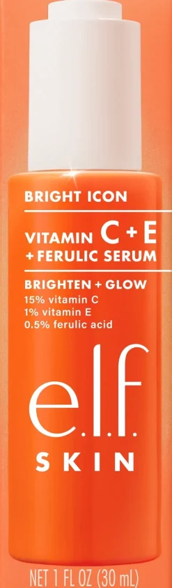 e.l.f. Kasvojenhoito<Bright Icon Vitamin C+E+Ferulic Brightening Serum 30 ml seerumi