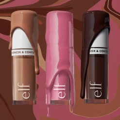 e.l.f. Kasvomeikit<Camo Liquid Bronzer & Contour nestemäinen aurinkopuuteri 4 ml