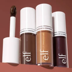 e.l.f. Kasvomeikit<Camo Liquid Bronzer & Contour nestemäinen aurinkopuuteri 4 ml